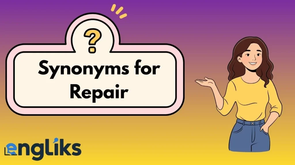 Synonyms for Repair