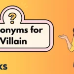 Synonyms for Villain